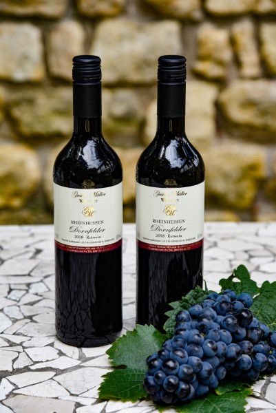 Dornfelder Rotwein Qualitätswein lieblich